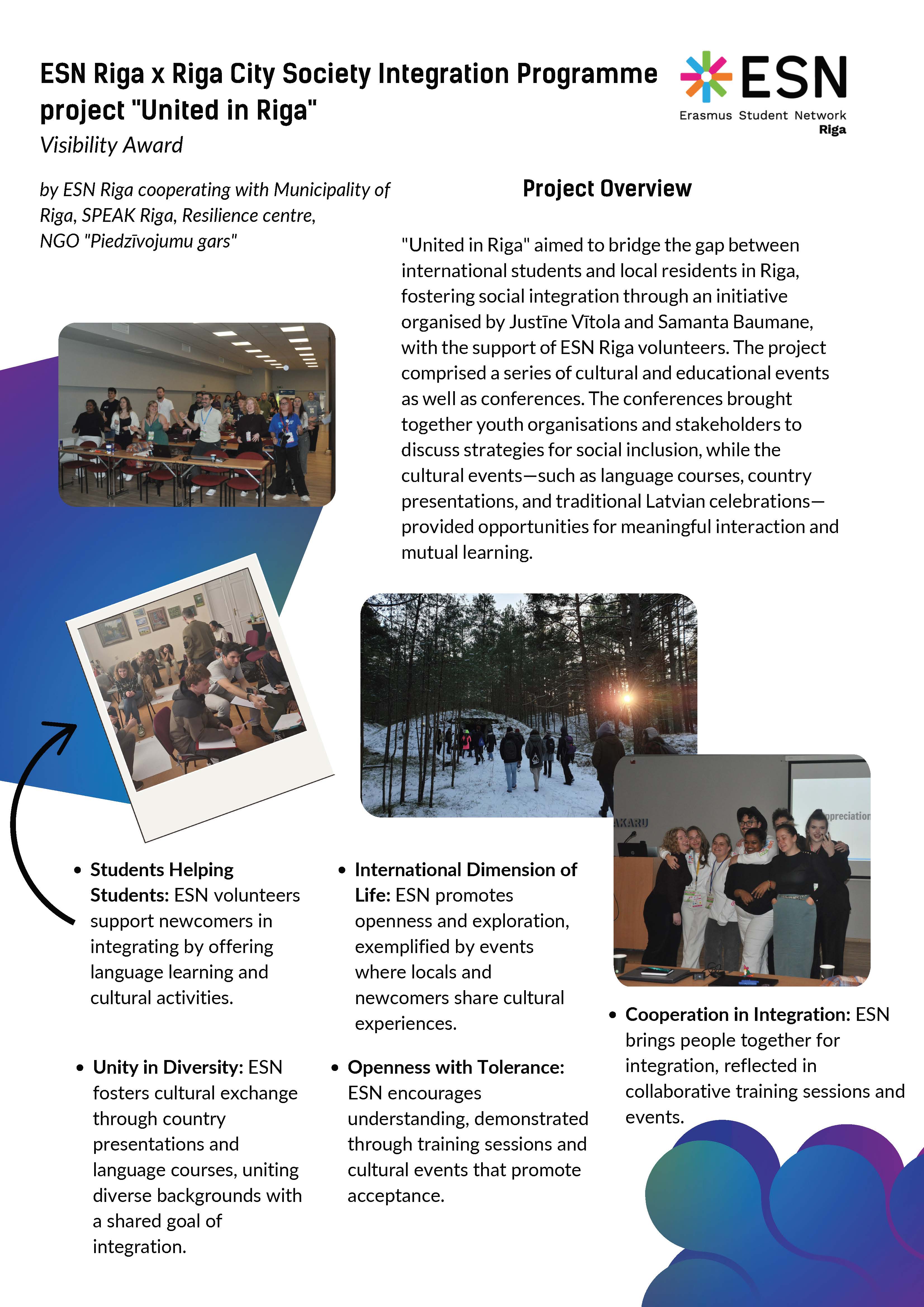 Visibility Award 3rd Place